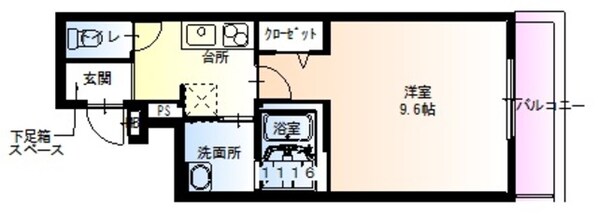 フジパレス喜連西Ⅱ番館の物件間取画像